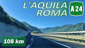 Calcola il percorso migliore utilizzando mezzi pubblici: A24 L Aquila Roma Autostrada Dei Parchi Youtube