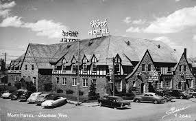 How Did The Wort Hotel Come To Be This Iconic Historical Hotel In Downtown Jackson Hole Is Truly One Of A Ki Jackson Hole Historic Hotels Jackson Hole Wyoming