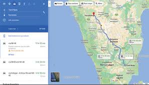 Map of karnataka, andhra pradesh, tamil nadu and kerala. How To Travel To Tamilnadu From Karnataka