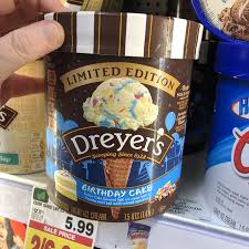 Found Dreyer 8217 S Limited Edition Birthday Cake Ice Cream Ice Cream Birthday Cake Ice Cream Ice Cream Snacks