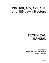 Does this mean the deck comes with it? John Deere 160 Lawn Garden Tractor Service Repair Manual