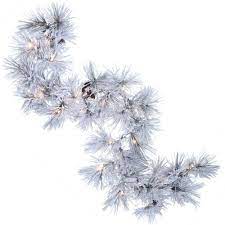 6'' h x 72'' l Direct Export Company Inc Flocked Long Needle Garland 6 Foot Seasonal Christmas Wreaths
