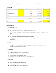 Business planning is often used to secure funding, but plenty of business owners find writing a plan valuable, even if they never work with an investor. Caribbean Takeaway Business Plan
