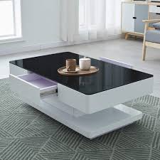 You have searched for high gloss white coffee table and this page displays the closest product matches we have for high gloss white coffee table to buy online. Ofcasa High Gloss Coffee Table With Storage 2 Drawers Black Glass Top Wood Stoage Cabinet For Living Room Office 100 X 60cm Buy Online In Montenegro At Montenegro Desertcart Com Productid 63372491