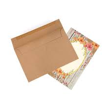 Simple elegant eucalyptus for 5x7 card envelope. Buy Brown Paper Bag Envelopes A9 Size Brown 8 3 4 X 5 3 4