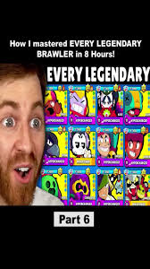 Mastering Every Legendary Brawler in 8 Hours!