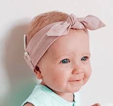 Diadema con lazo morado