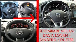 Nu va mai chinuiti sa schimbati volanul de pe dreapta pe stinga. Schimbare Volan Dacia Logan Sandero Duster Youtube