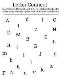 letter connect visual scanning activity by jamie wilkins tpt
