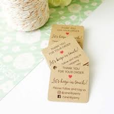 Small Business Mini Tags Customised Thank You Tags Gift Tags Etsy Shop Business Stationery Etsy Packaging Business Stationery Business Thank You Cards
