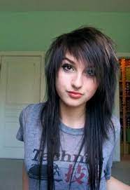 The Hair Is Really Big Emo Haircuts Dark Roots Blonde Hair Hair Styles