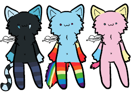 Also drawing furry available at png transparent variant. Semi Furry Cat Adopts By Warriorcatsfan22 On Deviantart