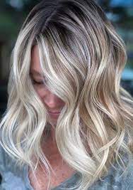 43 Best Of Balayage Highlights Hair Color Trends In 2019 Absurd Styles Bright Blonde Hair Cream Blonde Hair Hair Color Balayage