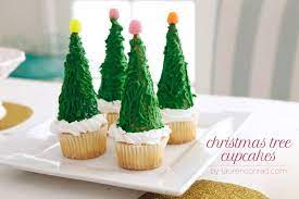 Sweet Tooth Christmas Tree Cupcakes Christmas Tree Cupcakes Christmas Breakfast Christmas Sweets