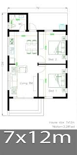 Dikarenakan rumah minimalis type 60 adalah sebuah rumah yang tidak besar dan tidak kecil sehingga cocok untuk keluarga yang sedang tumbuh kembang, dan beriorientasi ke masa depan. Koleksi Denah Rumah Minimalis Ukuran 7x12 Meter