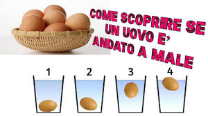 Per legge le uova devono riportare su per sapere se sono fresche, quindi, è sufficiente immergere le uova in un contenitore pieno di acqua fredda acqua e sale fino al 10%: Come Scoprire Se Un Uovo E Andato A Male Youtube