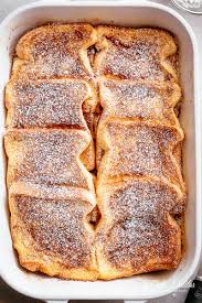 Oven Baked French Toast Casserole Cafedelites Breakfast French Toast Easy French Toast Casserole Easy Oven Baked French Toast