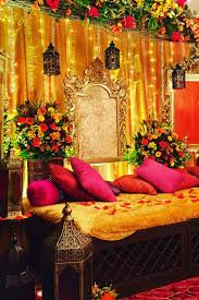 Arabian Night Mehndi Evening Decor By 1sw Events Asian Wedding Decor Desi Wedding Decor Mehndi Stage Decor