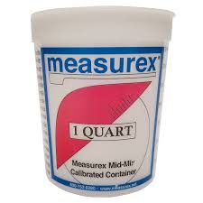 1 quarts x 32 = 32 fluid ounces. 1 Quart 32 Oz Measuring Mix Pail V8 Floor Coating