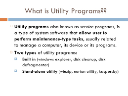 System software examples, top utility software, utility software list, what is utility software System Software