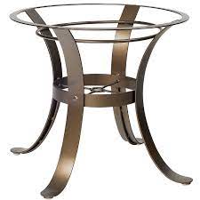 High quality restaurant metal indoor outdoor tables at restaurantfurniture4less. Cascade Outdoor Dining Table Base By Woodard