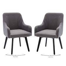 Upholstered Swivel Dining Chair Accent Chairs For Home Kitchen Office Desk Set Of 2 With Armrest And Met Swivel Dining Chairs Dinning Chairs Retro Office Chair