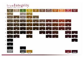 True Integrity Scruples Color Chart In 2019 Hair Chart