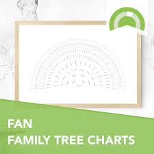 Start From A Classic Fan Shaped Family Tree Template And
