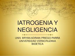 Negligencia (latín neglego, descuidar, no preocuparse de) es la condición de no poner cuidado. Bioetica Iatrogenia Mala Praxis Negligencia