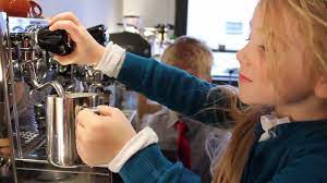 Starbucks coffee vending machines images amp; 5 Year Old Kids Make A Cappuccino On A Commercial Espresso Machine