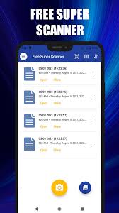Super scanner helps you scan, store on various contents across smartphones. Free Super Scanner Apk