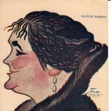 matilde moreno-actriz- (biografía al dorso).- c