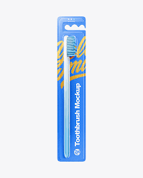 Download Glossy Toothbrush Blister Pack Mockup In Packaging Mockups On Yellow Images Object Mockups