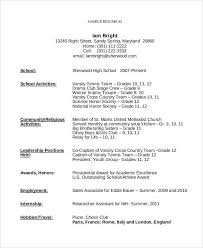 It can be used to apply for any position, but needs to be formatted according to the latest resume writing guidelines. 15 Teenage Resume Templates Pdf Doc Free Premium Templates