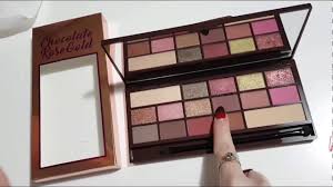 makeup revolution by chocolate palette