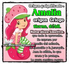 Nombreseloisa Com Significado Nombre Amalia