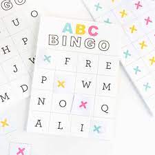 You can apply for a u.s. Free Printable Alphabet Bingo Design Eat Repeat