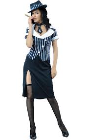 Miss Mafia Gangster Costume Gangster Fancy Dress Fancy Dress Costumes Stage Outfits