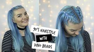 Easy 90 S Hairstyle Dino Braids Lovefings Youtube Short Hair With Beard Braided Hairstyles Easy Hair Styles