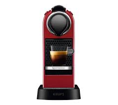 Nespresso strives to provide the ultimate experience to coffee lovers all over the world. Expresso A Capsules Krups Yy4117fd Citiz Rouge Toutes Les Cafetieres Et Machines A Dosettes But