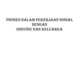 Profesion yang menolong manusia untuk menyelesaikan. Proses Dalam Pekerjaan Sosial Dengan Individu Dan Keluarga Ppt Download