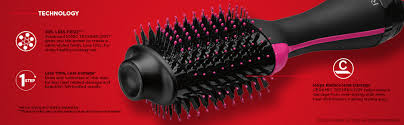 I found the noise on this one to be a bit too loud. Amazon Com Revlon One Step Hair Dryer And Volumizer Hot Air Brush Black Packaging May Vary Beauty