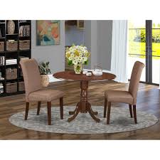 3pc small round kitchen table with