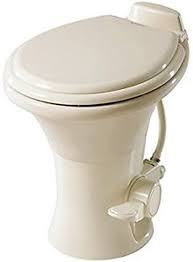 The existing plastic one just isn't cutting it. Dometic 302310083 Ceramic 18 Rv Toilet 310 Series Without Hand Sprayer Bone