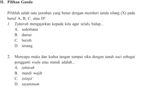 Kunci jawaban pai kelas 7 halaman 203 204 205 206 pilihan ganda dan uraian bab 13. Jawaban Pg Ayo Berlatih Bab 3 Halaman 42 Pai Kelas 7 Semua Bersih Hidup Jadi Nyaman Bastechinfo