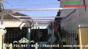 Membuat jemuran baju dari bahan bajaringan jemurn baju mudah di pindah pindah bahan 3 batang baja ringan 1 ring 30an baut. Jagonya Canopy Baja Ringan Car Port Teras Rumah Ruang Jemuran Dll Probolinggo Jatim By Kreasi Imonk