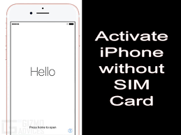 When it's simply locked, though, it probably means you've input your pin incorrectly three times. Activate Iphone Without Sim Card Or Wi Fi 4 Working Methods