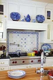 Design Ideas For White Kitchens White Kitchen Traditional Blue White Kitchens White Tile Backsplash