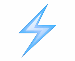 See more ideas about lightning powers, lightning, magic aesthetic. Lightningemoji Purple Blue Aesthetic Lightning Bolt Emoji Png 2412377 Png Images Pngio