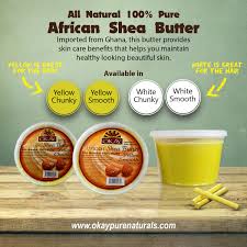 Stop with the coconut oil and shea butter, she said. The Difference Between Yellow White Shea Butter Shea Butter Skin Benefits Pure Products